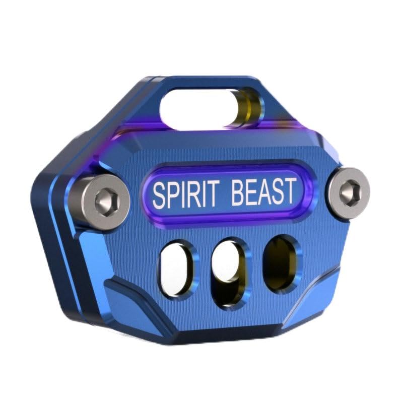 

Fayakarp Мотоциклетный чехол для ключей Держатель для ключей Защита ключа Алюминиевый сплав Cross Cub 110 CC110 2023-2025, синий синий