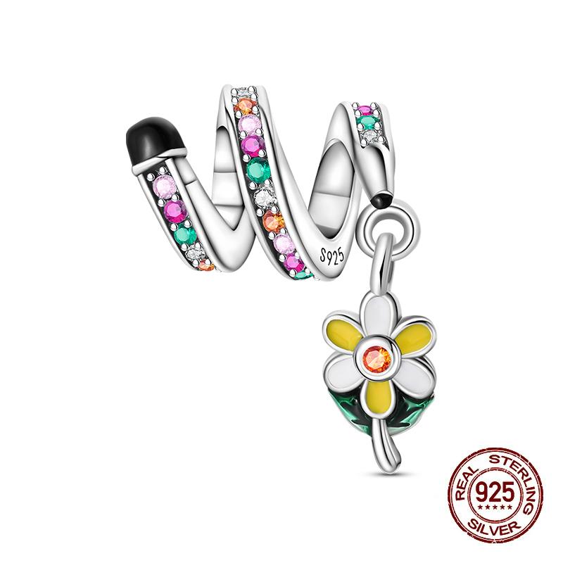 Copper Graduation Season Series Owl Bachelor'S Hat Charms Beads Suitable For 3Mm Original Design Bracelets DIY Style Jewelry