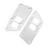 2pcs Engine Swap Bracket Conversion Plate Aluminium Alloy Replacement for Chevrolet LS1 LS2 LS3 LS6 LS Engine