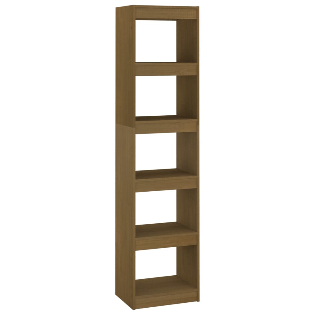 Bookshelf Room Divider 40 x 30 x 167.5 cm Solid Pine Wood