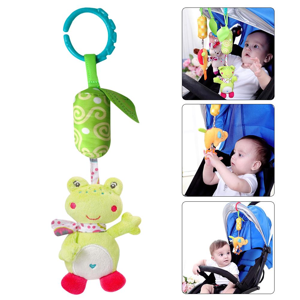 Buy Stroller Toys Infant Bed Cot Crib Attachments Cartoon Animal Hanging Rattle Toddler Toys at