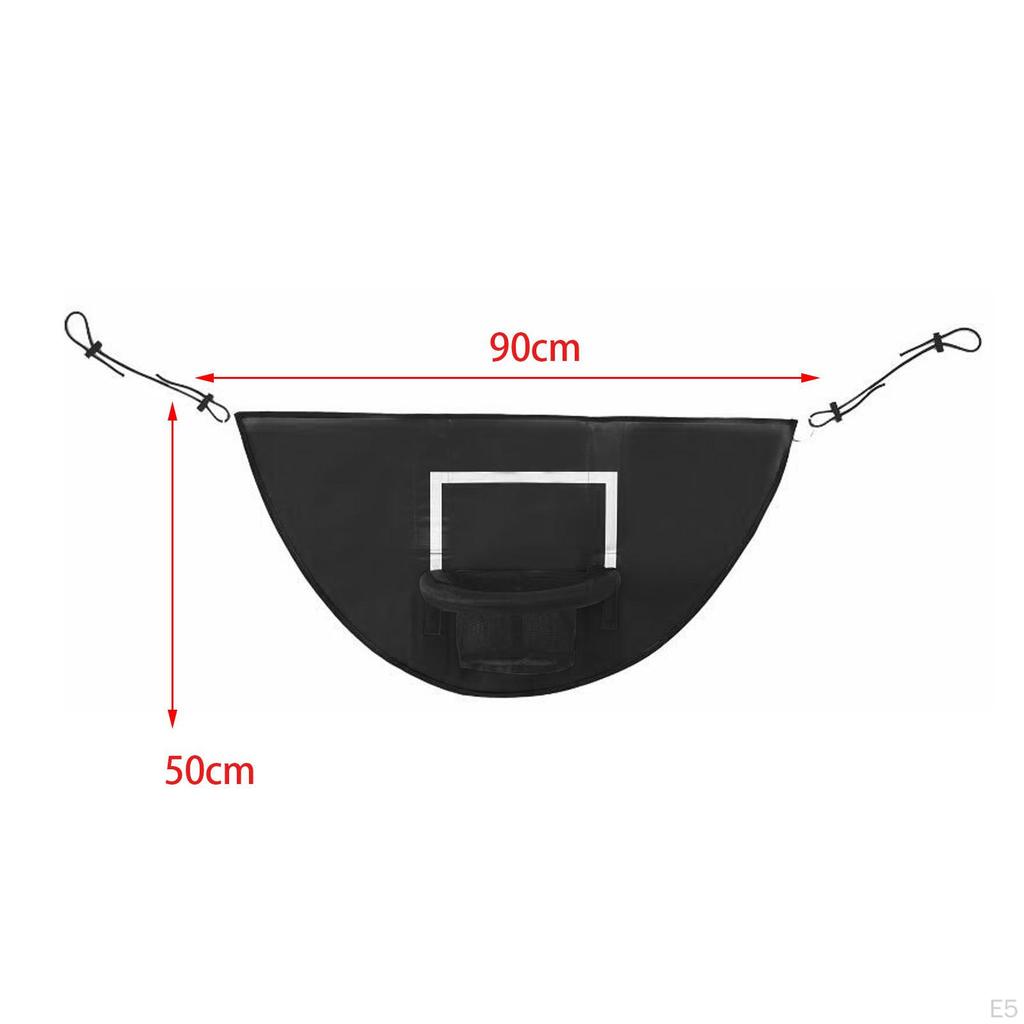 Basketball Hoop for Trampoline Rack Sturdy Dunking Sports Toys Breakaway Rim