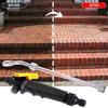 30-70cm High Pressure Water Gun Car Beauty Cleaning Jet Garden Washer Hose Nozzle Sprayer Watering Spray Sprinkler Cleaning Tool