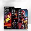 Deadpool Marvel Wolverine Phone Cover Case for Apple iPhone 16 15 14 Plus 13 12 Mini 17 Pro Max + 16E Air 16+ ProMax Casing
