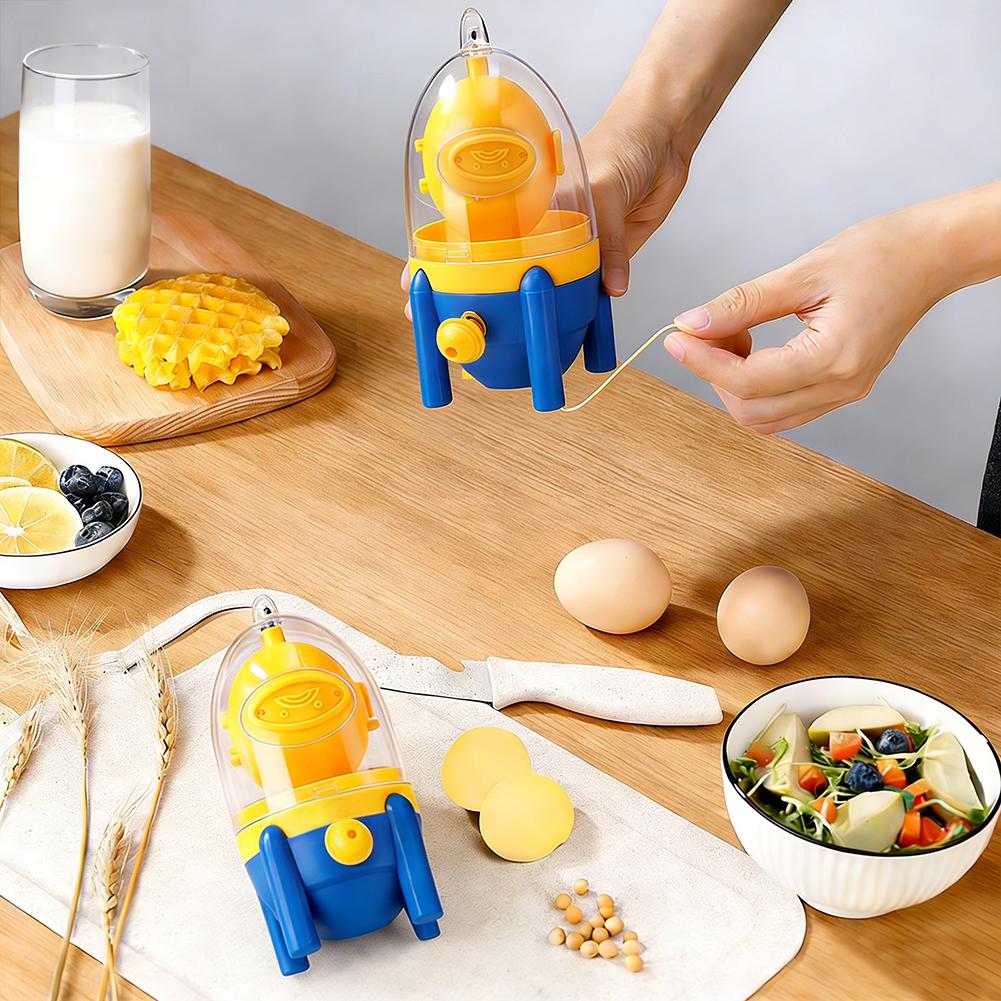Egg Yolk Mixer/Egg Shell Opener Egg Scrambler Shaker Egg Gadgets Mixer Egg Puller Kitchen Golden Maker 2