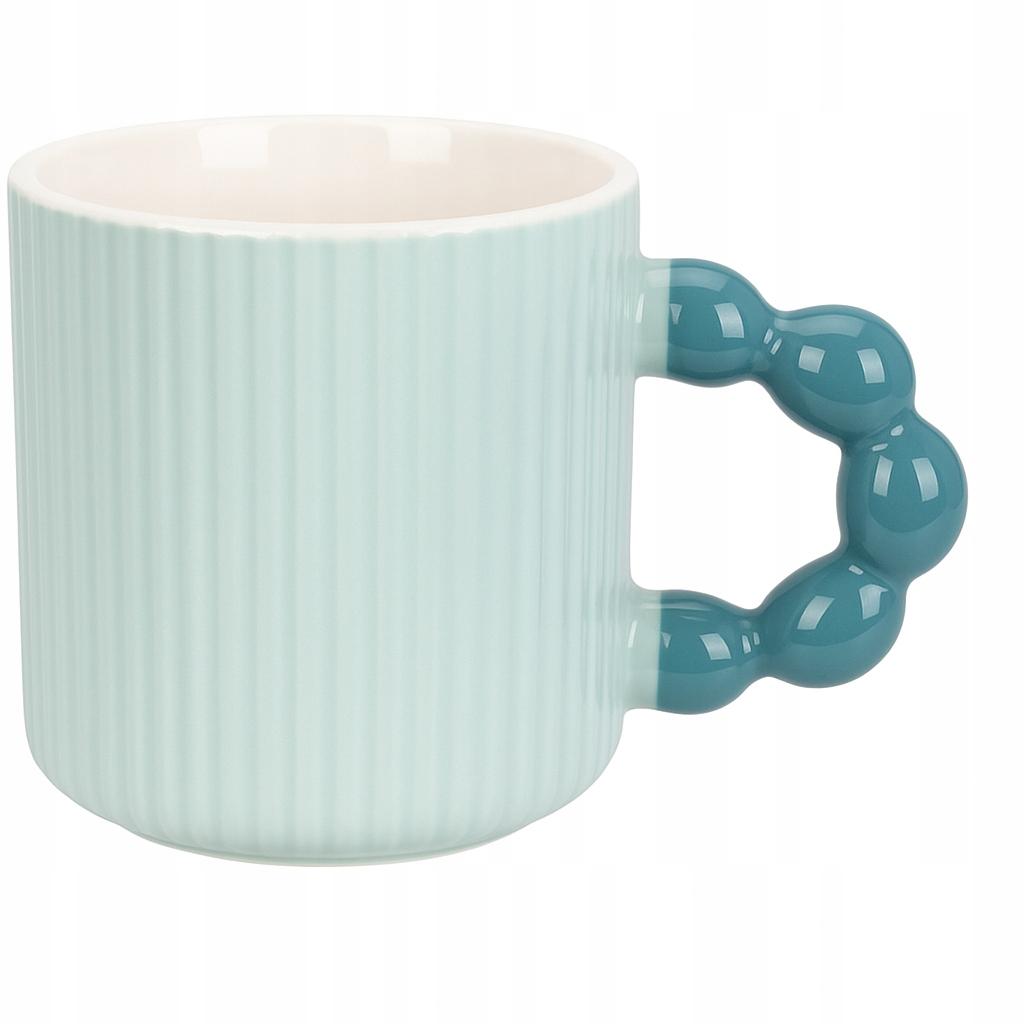 Pastelový porcelánový hrnek s uchem 340ml 1ks