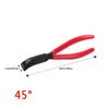 1pc of Sheet Metal Bending Pliers, Rust-resistant Forged Construction, Anti-slip Handle, Industrial-grade Sheet Metal Pliers
