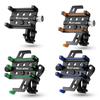 WEST BIKING Mobile Phone Support Holder Quick Release Bike Phone Mount With Additional Colorful Anti Slip Protection Strips Set