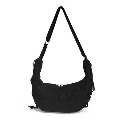 Women Stylish Dumpling Bag Large Capacity Fashion Shoulder Bag Adjustable Strap Crescent Crossbody Bag Outdoor Travel Bag
