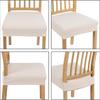 Waterproof Chair Seat Cover Solid Color Anti-dirty Chair Slipcover  Four Season