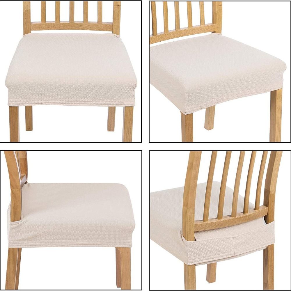 Waterproof Chair Seat Cover Solid Color Anti-dirty Chair Slipcover  Four Season