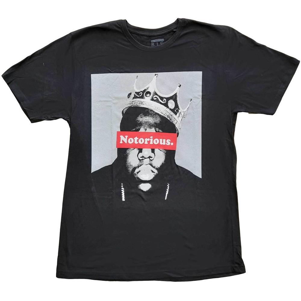 

Notorious B.I.G T-Shirt Biggie Smalls Official New Black 4XL