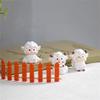 New Three-Dimensional Sheep Plaster Decoration Mold Creative Baking Diy Aromatherapy Candle Cartoon Lamb Silicone Mold