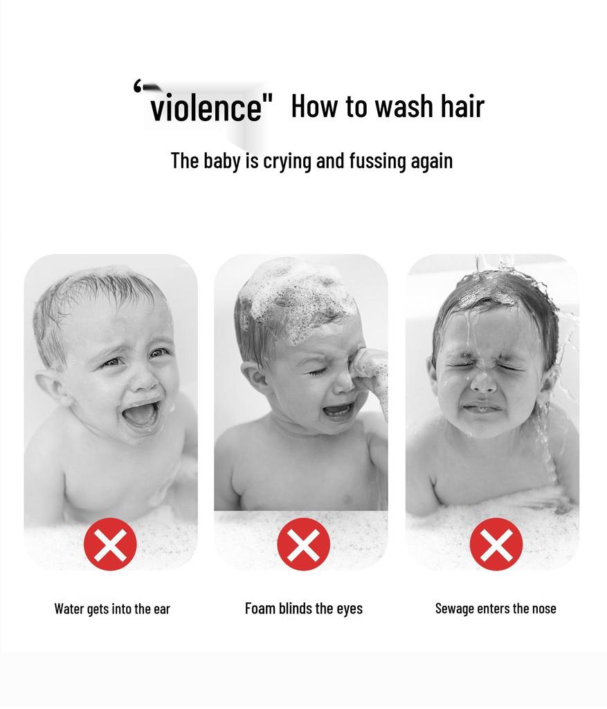 Baby Shampoo Hat: Water-Blocking Ear Protection Cap for Kids and Infants