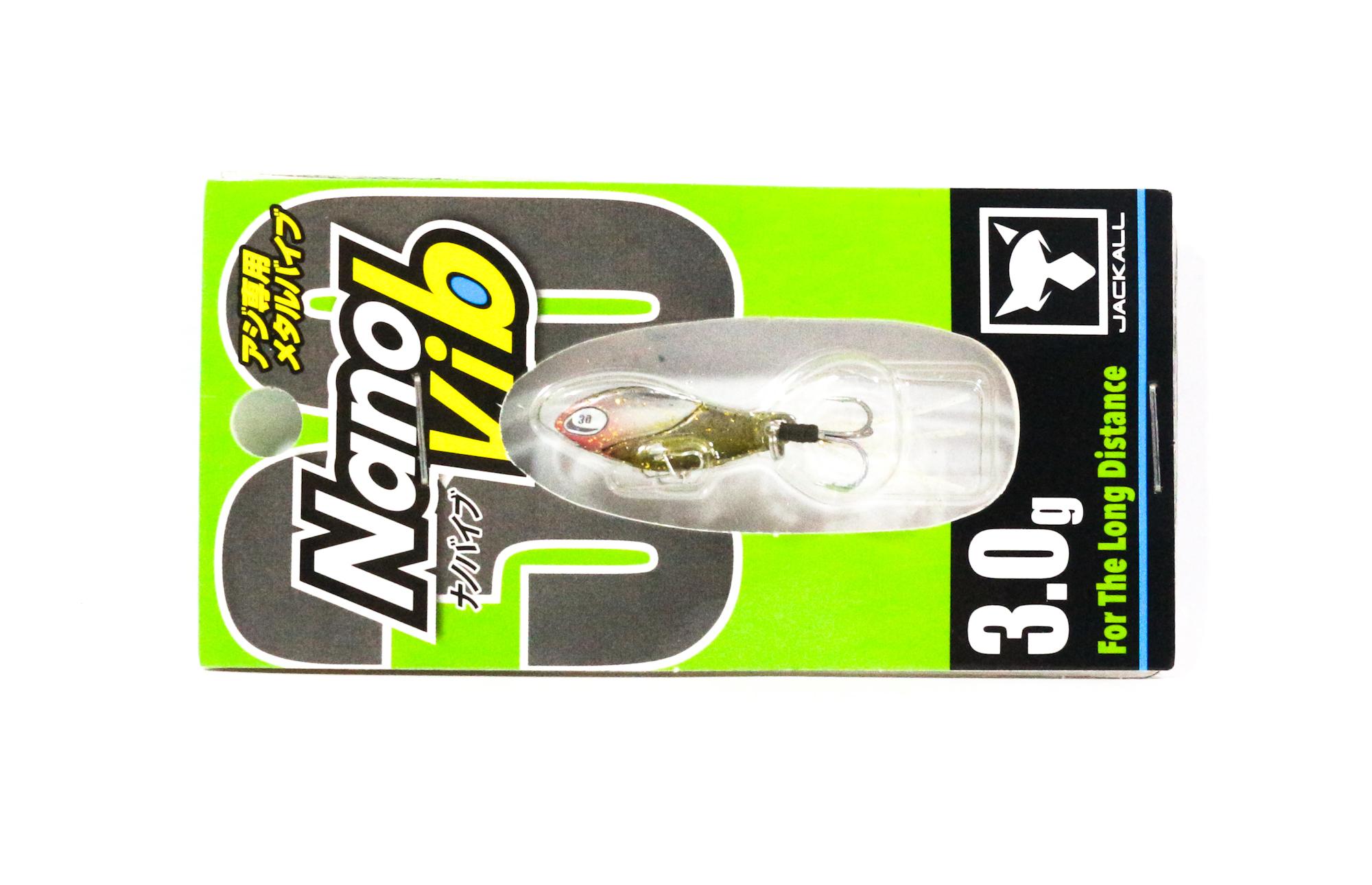 

Jackall Nano Vib Тонущая приманка 3 грамма Ikana Gold (1110)