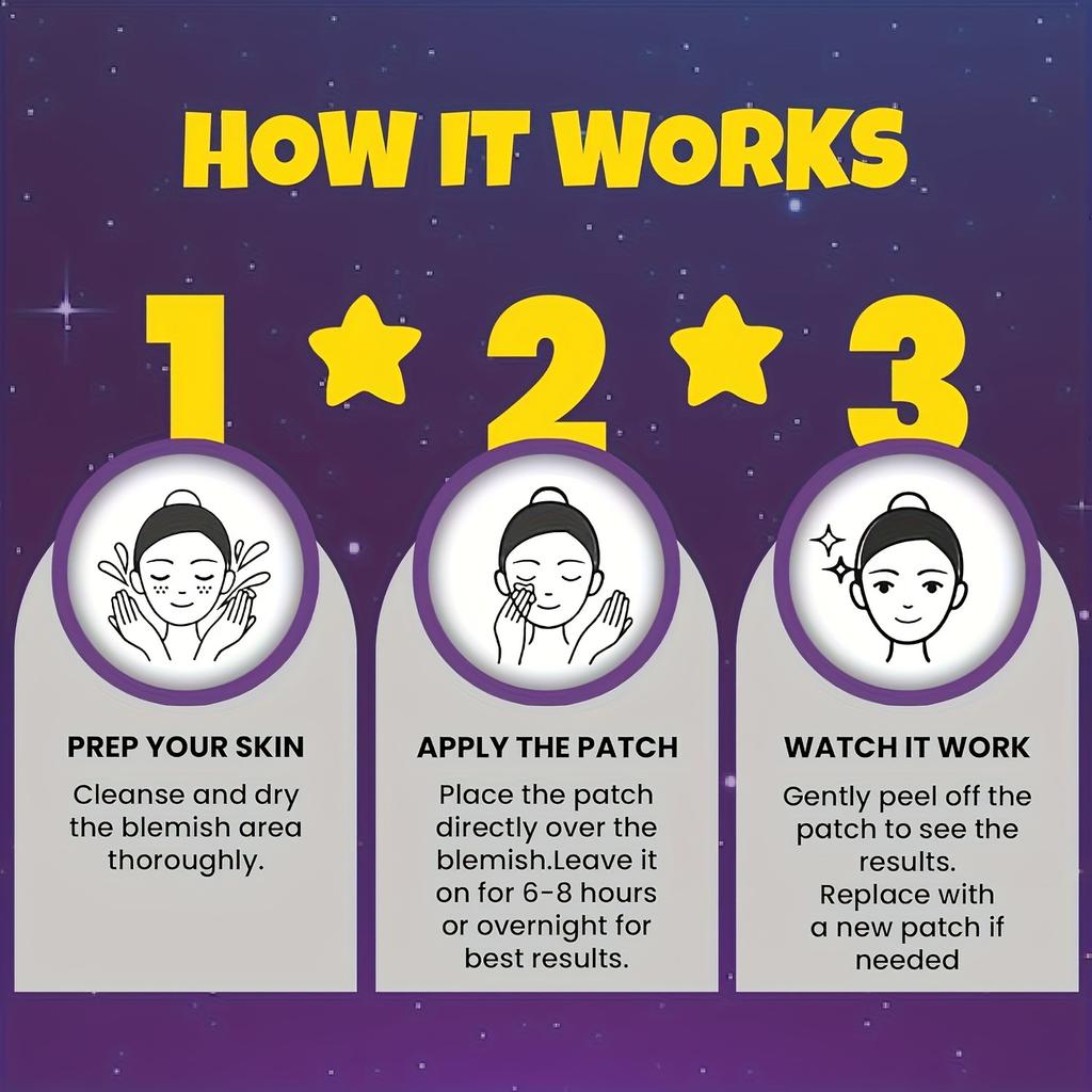 840 Patches / Pack 7 Color Star Shape Hydrocolloid Acne Pimple Patch For Covering Zits and Blemishes Invisibly Spot Sticker