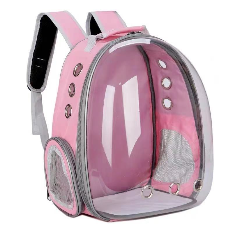 Space Capsule Backpack Pet Bag Breathable Transparent Dog and Cat Pet Backpack Portable Cat Bag