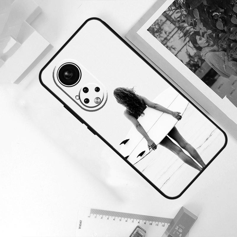 Surf Beachy Blue Summer Collage For Honor Magic 7 Lite 6 8 Pro Case For Honor X9d X9a X9b X9c X8c X8b 200 400 50 70 90 Win RT