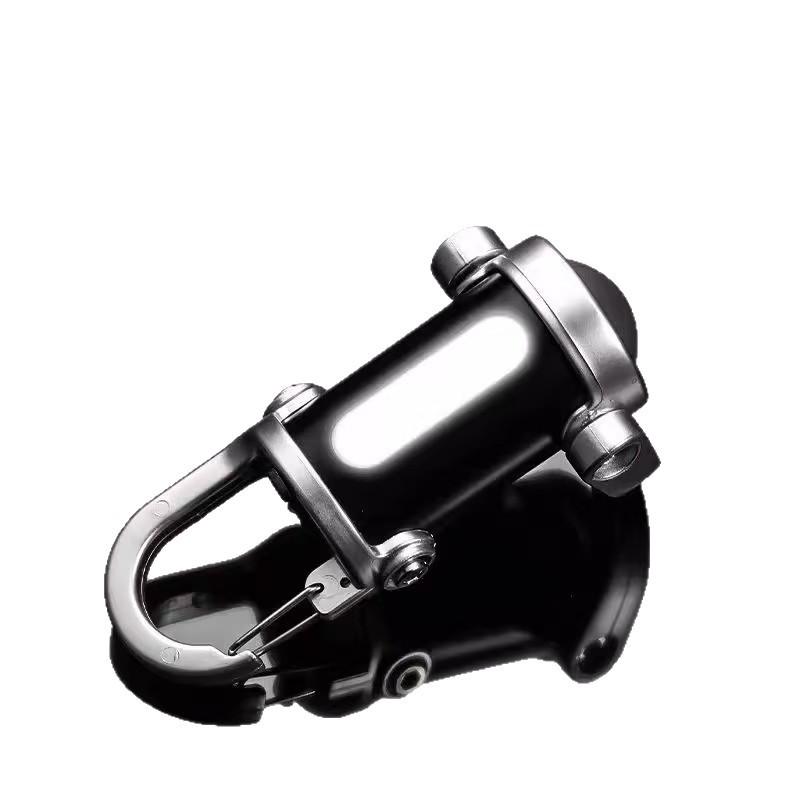 Portable Multifunctional Mini Flashlight Power Bank Keychain with Strong Light