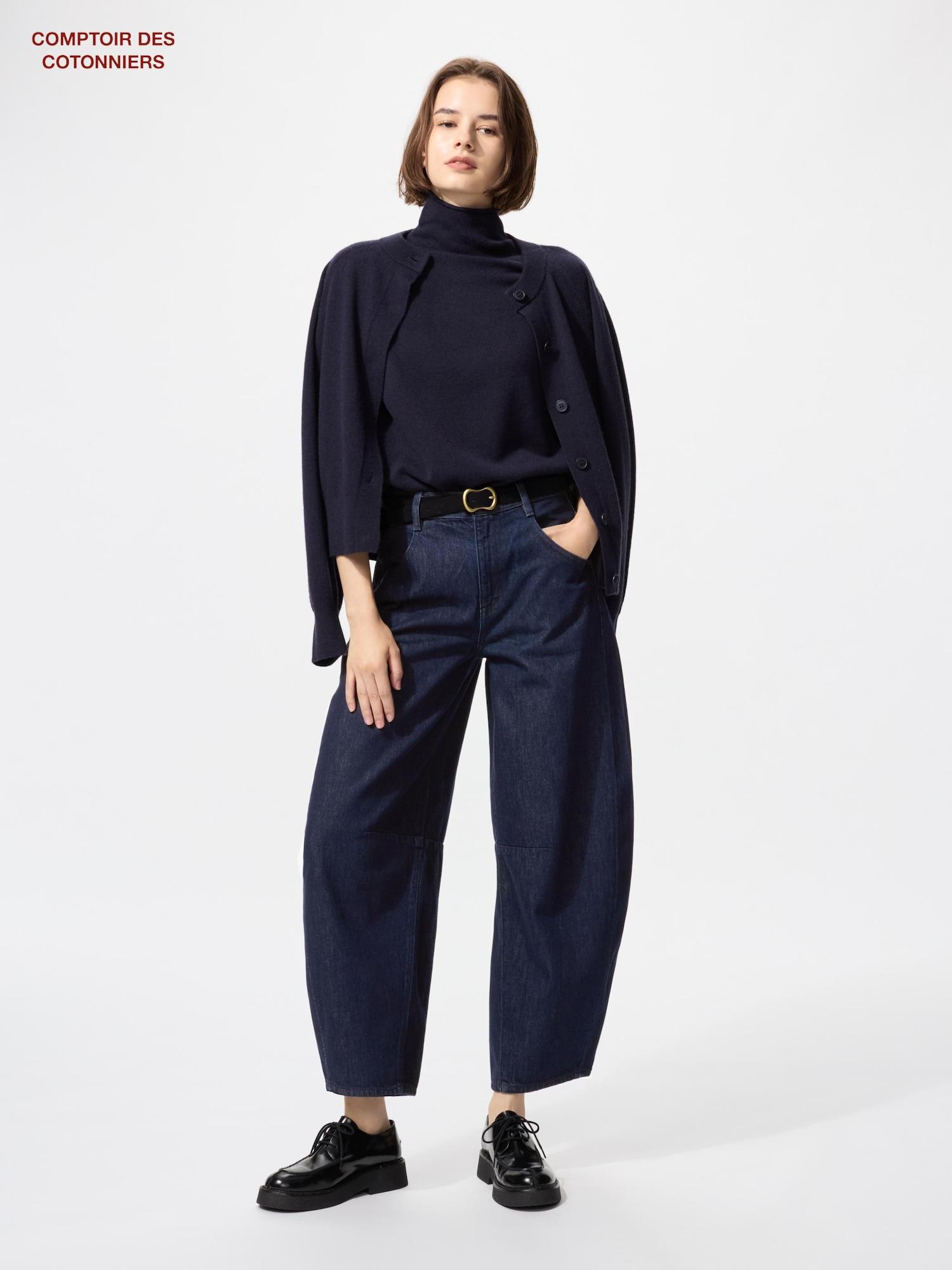 

Джинсы-бочки Uniqlo Japan 68 BLUE/S