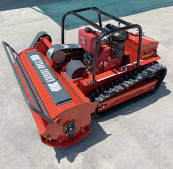 Multi-Functional Remote-Control Lawn Mower: Swing Blade Orchard & Roadside Grass Cutter Mulcher
