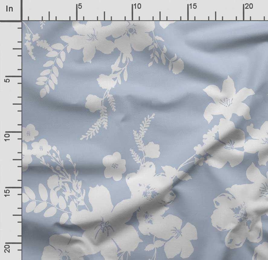 Soimoi Floral Print,  Cotton Cambric, Quilting Fabric Sold by The Yard 42 Inch Wide, Medium Weight Cotton Fabric,