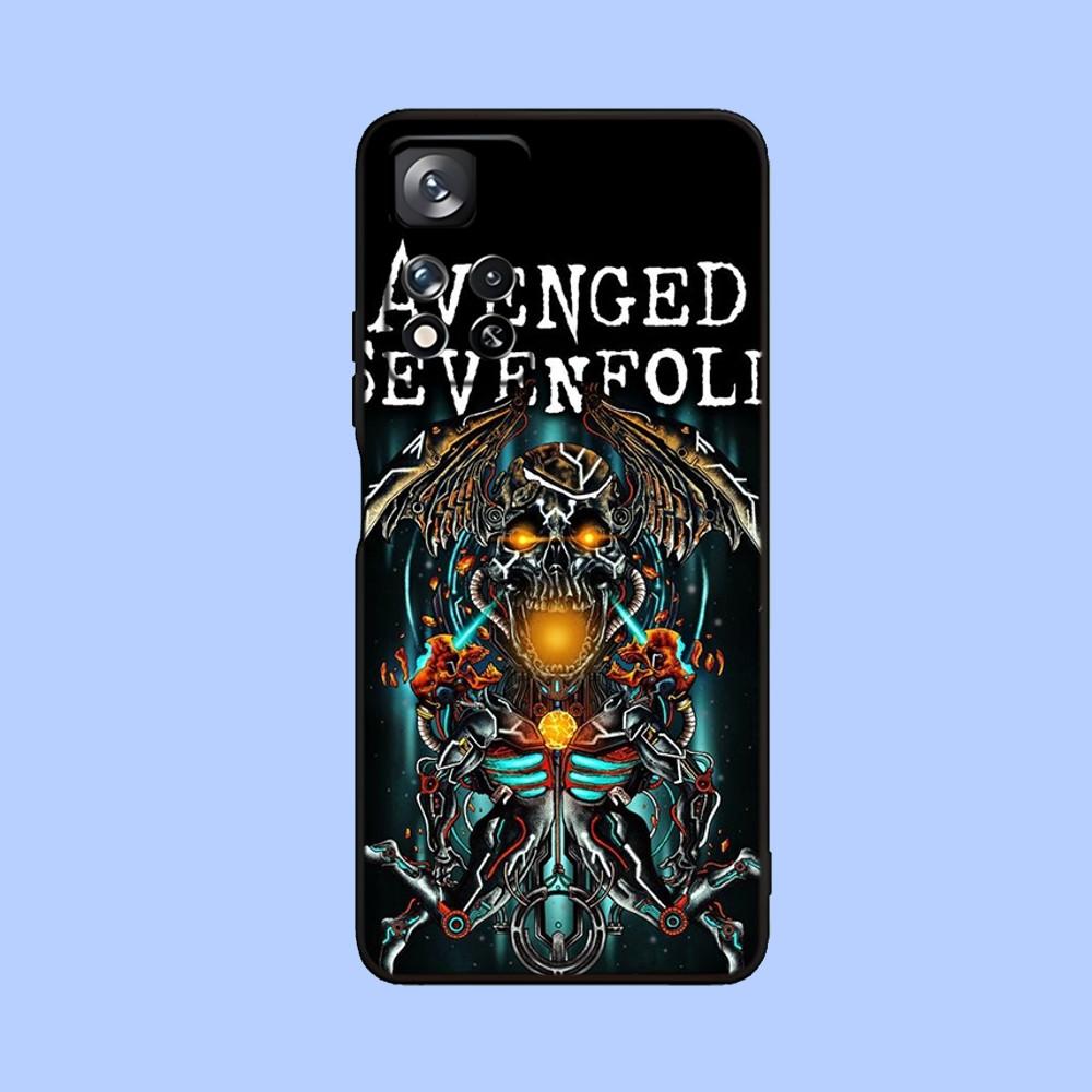 A-Avenged Sevenfold   Phone Case For Samsung Galaxy A13,A21s,A22,A31,A32,A52,A53,A71,A80,A91 Soft Black Cover