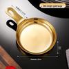 304 Stainless Steel Vinegar Dish with Handle for Sauces and Seasonings - Retro Style, Ideal for Barbecue and Hot Pot, Custom Logo Available.