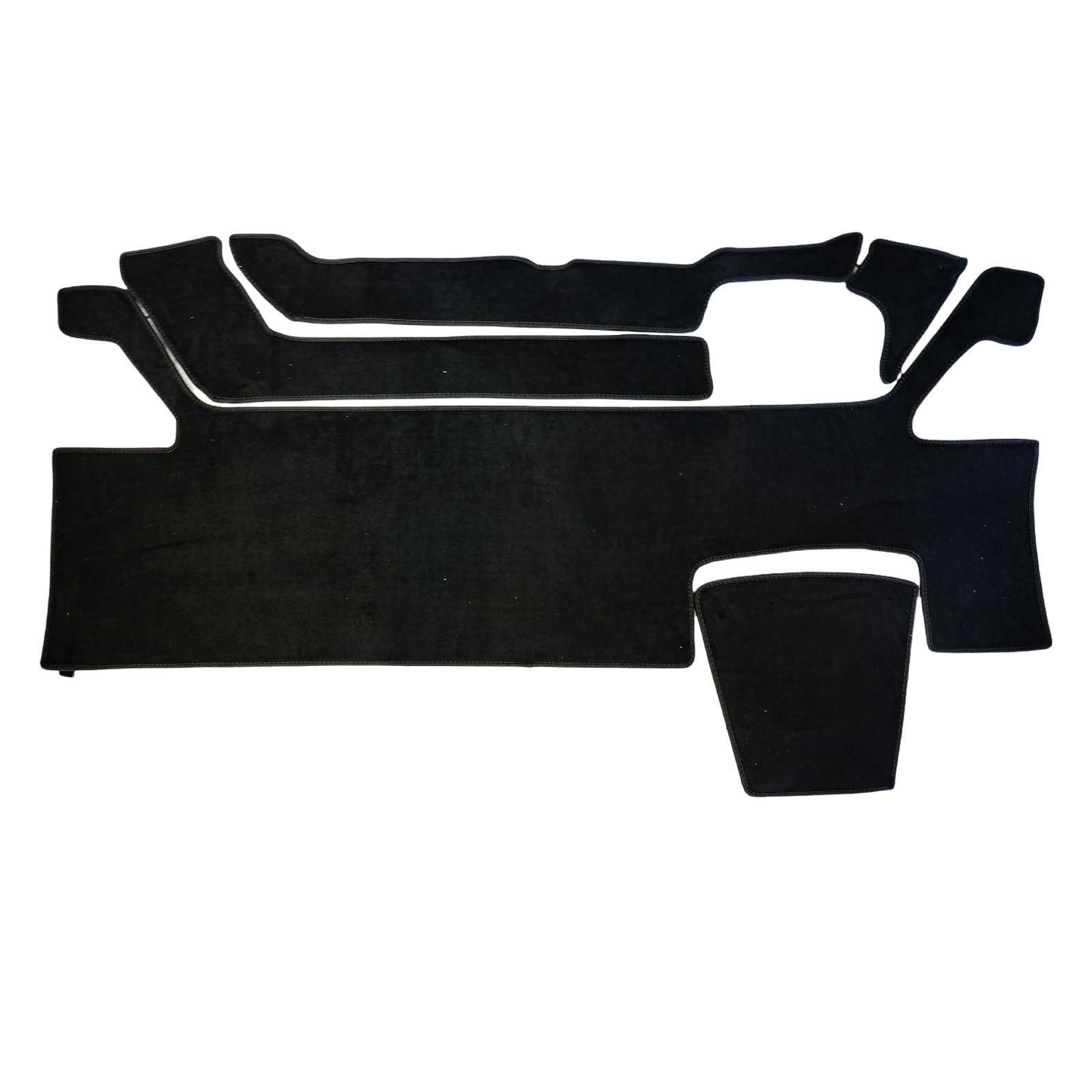 

WeCar Dashboard Mat for New 90 Series January 2022 Present Solid Polyester Dashboard Cover with UV and Sun for Easy Voxy/Noah (with HUD) чёрный