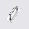 Sliding Barn Door Handles Stainless Steel Interior Door Handle Cabinet Pulls  Wardrobe Furniture Pull Kitchen Drawer Hardware