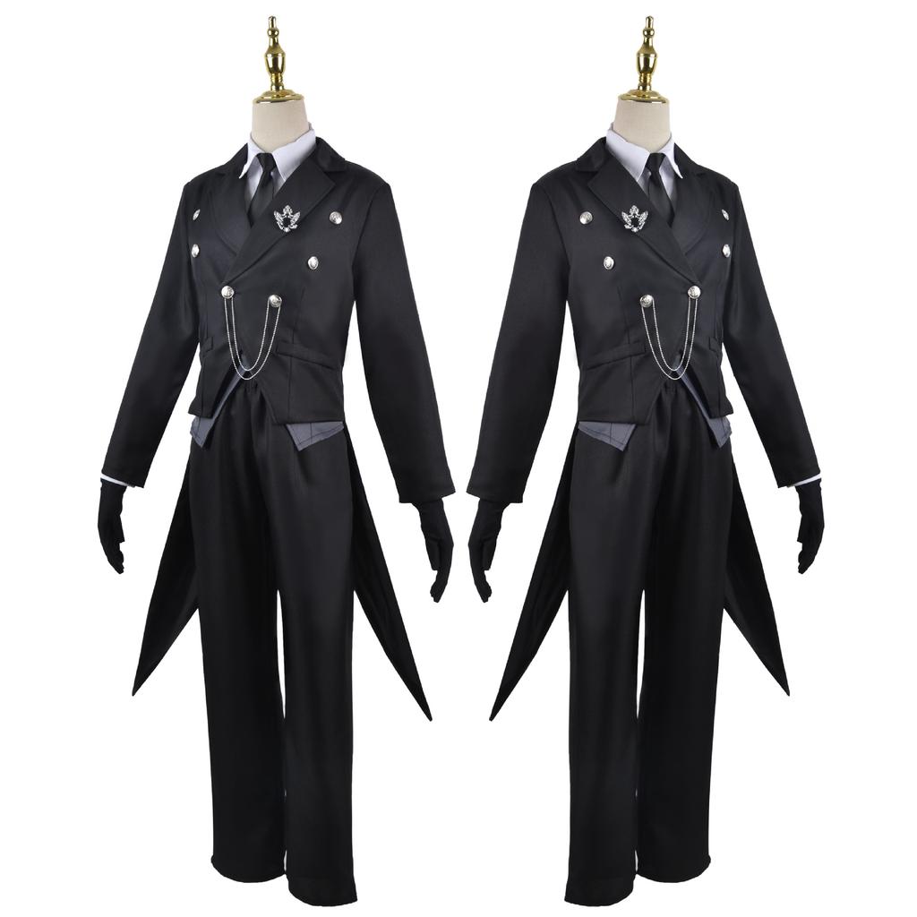 Anime Black Butler Sebastian·Michaelis Cosplay Costume Uniform Halloween Carnival Party Christmas Play Role Clothes Clothing