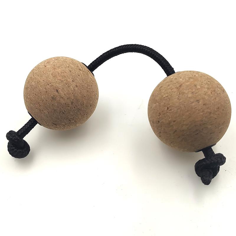 Kork Sandball Aslatua Afrikanischer Shaker Rassel Rhythmus Perkussion Fingerspitzen Sandball Instrument Sandball Rhythmus Instrument