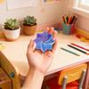 3d Printed Stress-Relieving Toy Set: Octagonal Star, Hexagonal  Flower, Square Radish Tower Figure-Piece