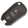 Jingyuqin Flip Remote Smart Car Key For Citroen C3 C4 Cactus Hella For Peugeot 208 301 508 5008 Expert 434MHZ ID46 PCF7941A Chip