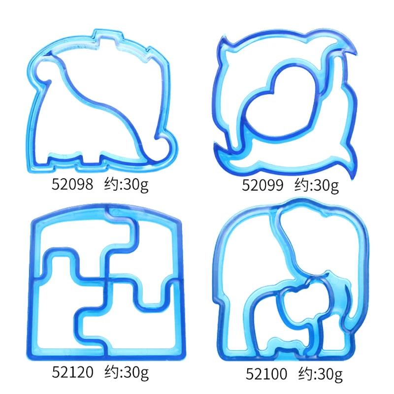 Mittagessen DIY Sandwiches Ausstecher Form Lebensmittelschneideform Brotkekse Form Kinder Backwerkzeuge