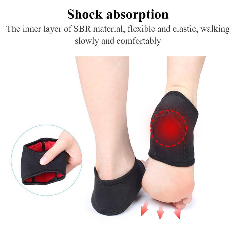 1Pair Plantar Fasciitis Heel Protectors, Heel Cushion Support for Heel Pain Relief, Achilles Tendinitis, Foot Pain, Dry Feet