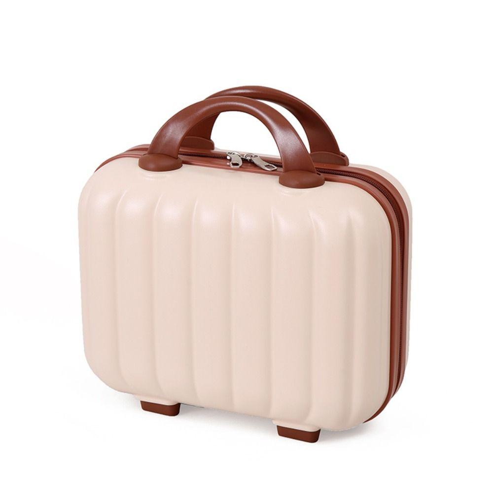 Suitcase Candy Color Suitcase Storage Toiletry Box 14-inch Cosmetic Cases  Outdoor