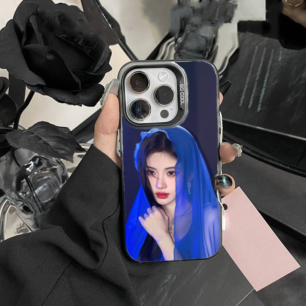 Ju Jingyi T- Kiku Phone Case For iPhone 17,16,15,14,13,12,Pro MAX White Matte Shockproof Cover
