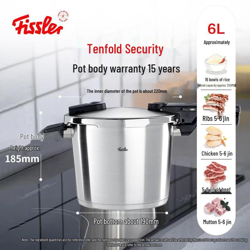 Fissler Black Warrior Pressure Cooker