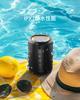 cooboom Bluetooth Speaker Bluetooth Speaker IPX7 Waterproof Portable Speaker with LED Light Stereo Wireless Calling for Car Bluetooth5.3 2-Pairing