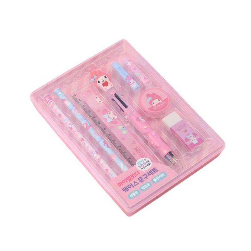 [Back to School] Sanrio Case Stationery Set - 2 Set Bundle Mymelody
