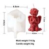 Silicone 3D Angel Candle Mold: Human Body with Wings for Aromatherapy Ornaments