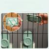 2026 New Hanging Pet Water Bottle Automatic Cat Dog Feeder Cup Clip On Cage Water Dispenser for Small Animals MIT