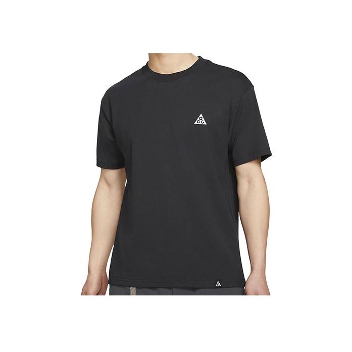 Nike ACG Casual Sports Round Neck Breathable Short Sleeve T-Shirt Unisex Tops Black DC5357-010