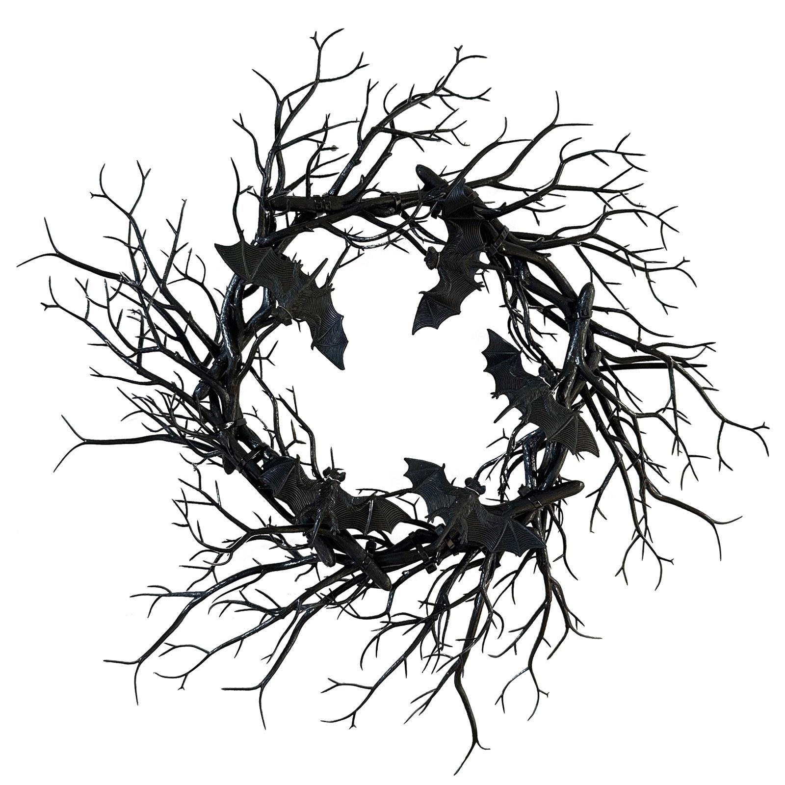 

Хэллоуин Украшение Венок Светящиеся Аксессуары Украшения Жуткая Вечеринка Со Светящейся Гирляндой Для Стены Входной Двери One Size