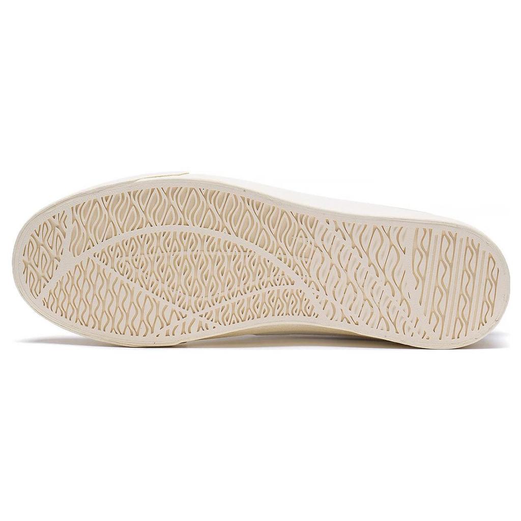 Li Ning Mousse Bath Slip Resistant Abrasion Resistant Low top Skateboard Shoes Men's White Gray AGCT161-1