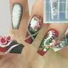 Różana Czaszka 3D Silikonowa Forma do Zdobień Paznokci Kwiatowa Florystyczna Przezroczysty Szablon Decoration Manicure Narzędzie do Projektowania