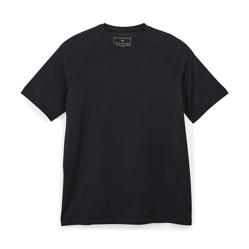 adidas Y-3 Running T-shirt Asia Sizing Black Men s IW9993 XS