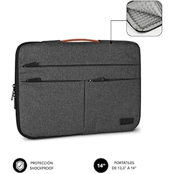 SUBBLIM SUBBLIM - Housse Air Padding 360 Sleeve Pour Ordinateur Portable 15,6" | Anti-Chocs | Compatible Avec MacBook Pro, Surface,