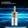 DC6V / 12V GA13N20 Gear Box Motor Electric Gear Motor for Car Model/Robot/DIY (12V 60RPM)